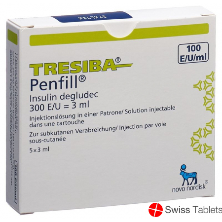 Tresiba [qap?] Penfill Injektionslösung 100 E/ml Patrone.. buy online