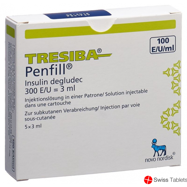 Tresiba [qap?] Penfill Injektionslösung 100 E/ml Patrone.. buy online