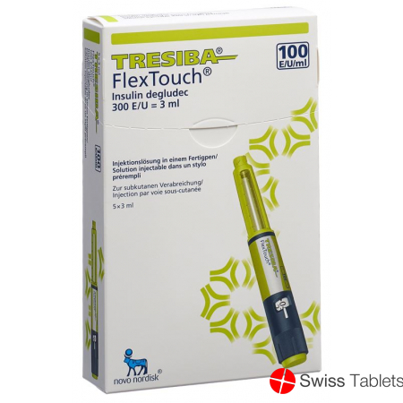 Tresiba [qap?] Flextouch 100 E/ml 5 Fertpen 3ml buy online