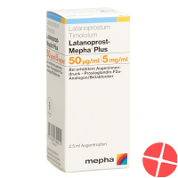 Latanoprost Mepha Plus Augentropfen Flasche 2.5ml