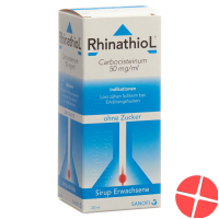 Rhinathiol Sirup Erwachsene ohne Zucker Flasche 250ml