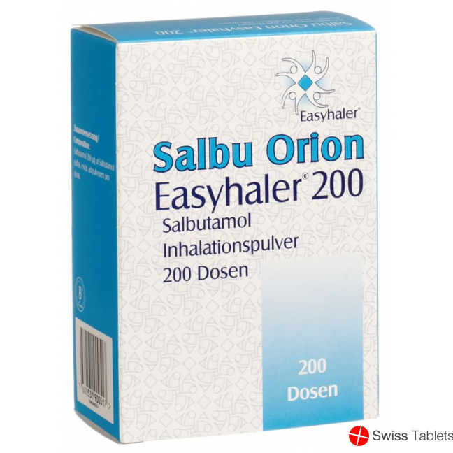 Salbu Orion Easyhaler Inh PLV 0.2mg 200dos buy online