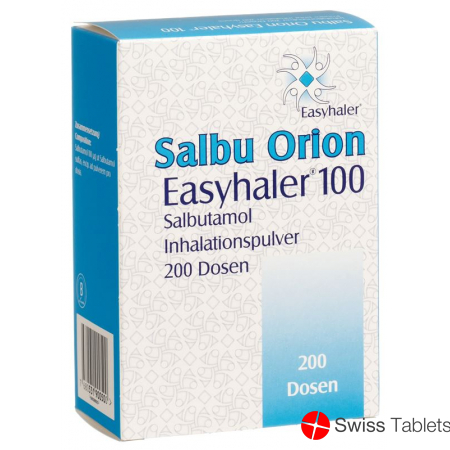 Salbu Orion Easyhaler Inh PLV 0.1mg 200dos buy online
