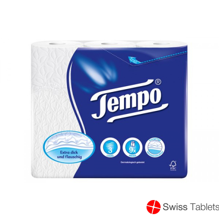Tempo Toilettenpapier Classic 3-lagig 150blatt 9 Stück buy online