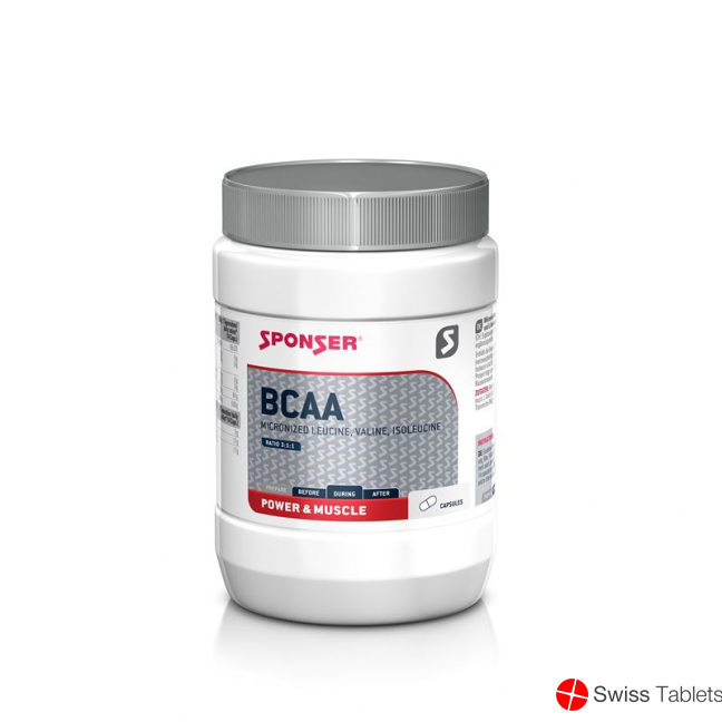 Sponser BCAA can 350 capsules