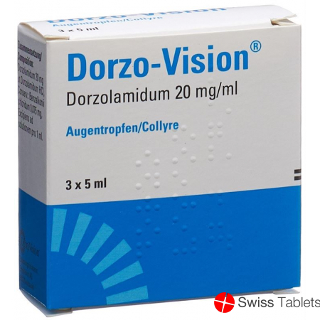 Dorzo vision Gd Opht 2% 3 Fl 5 ml