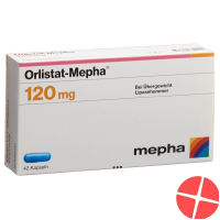 Orlistat Mepha Kaps 120 mg 42 pcs