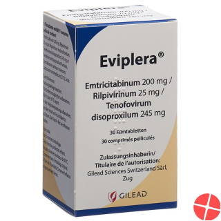 Eviplera Filmtabl 200mg / 25mg / 245mg Ds 30 pcs