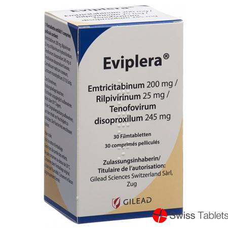 Eviplera Filmtabl 200mg / 25mg / 245mg Ds 30 pcs