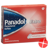 Paracetamol Extra Filmtabl 500 mg of 10 pcs