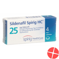 Sildenafil Spirig HC Filmtabl 25 mg 4 pcs
