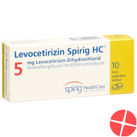 Levocetirizine Spirig HC Filmtabl 5 mg 10 pcs