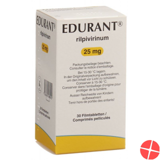 Edurant Filmtabl 25 mg Ds 30 pcs