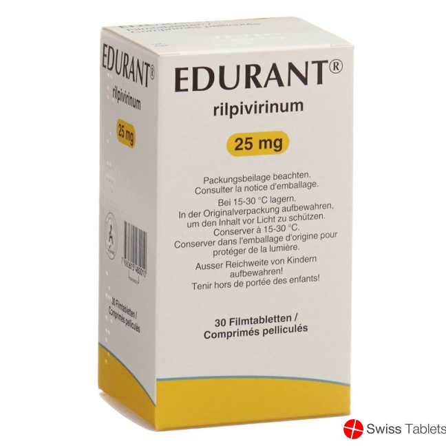 Edurant Filmtabl 25 mg Ds 30 pcs