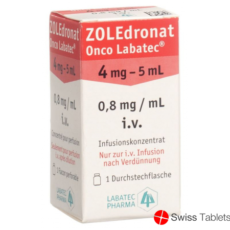 Zoledronate Onco Labatec Inf Konz 4 mg / 5ml Durchstf 5 ml