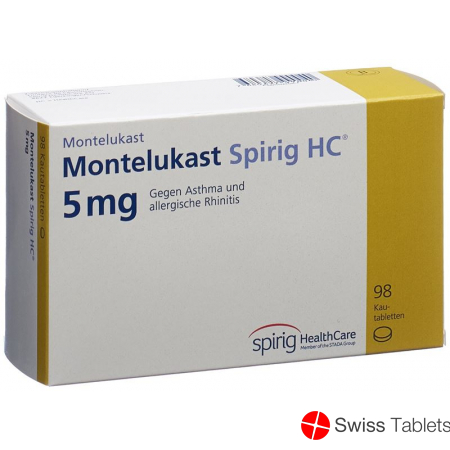 Montelukast Spirig HC Kautabl 5 mg 98 pcs