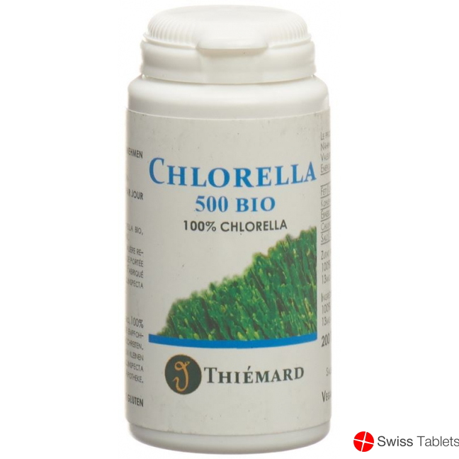 CHLORELLA 100% Chlorella tbl 500 mg 200 pcs