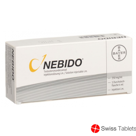 Nebido Inj Lös 1000 mg / 4ml Durchstf 4 ml