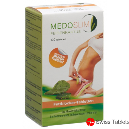 Medoslim prickly pear tbl 120 pcs