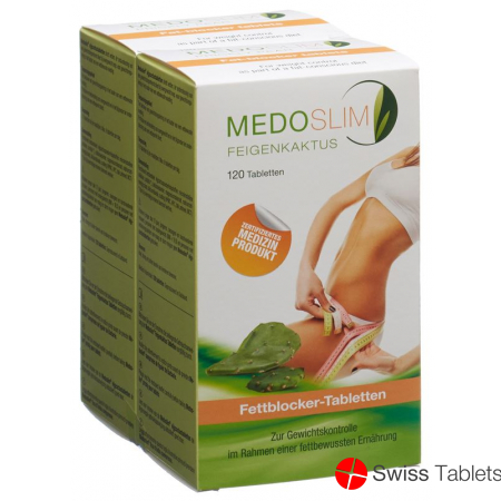 Medoslim prickly pear tablets 240 pcs