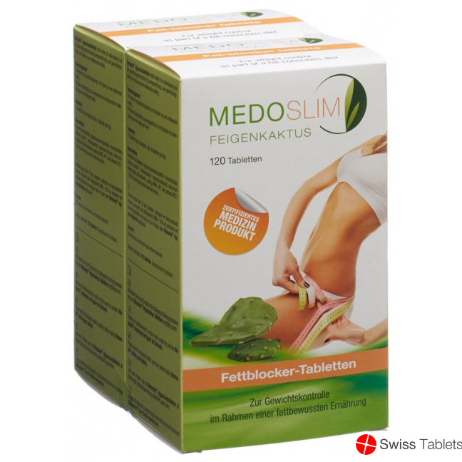Medoslim prickly pear tablets 240 pcs
