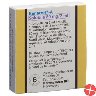 A Kenacort Solubile Inj Lös 80 mg / 2ml amp 5 pcs