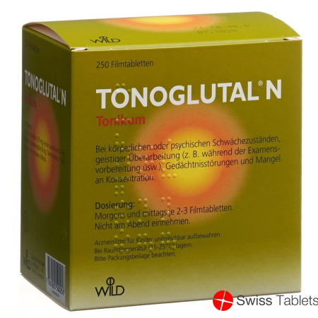 Tonoglutal N Filmtabl 250 pcs