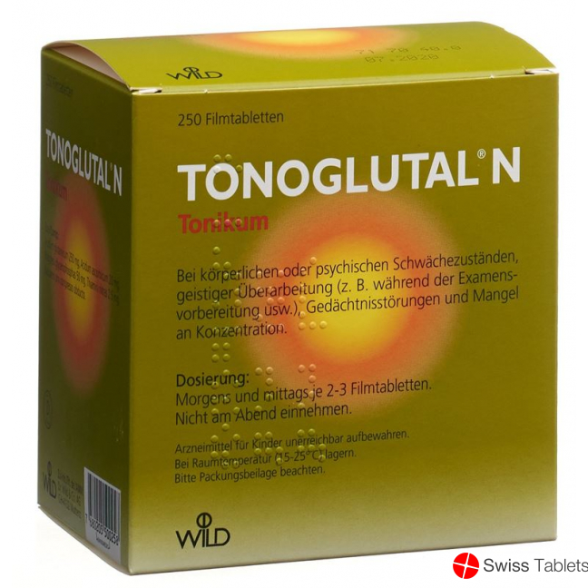 Tonoglutal N Filmtabl 250 pcs