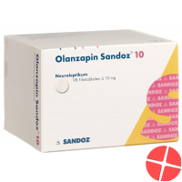 Olanzapine Sandoz Filmtabl 10 mg 98 pcs
