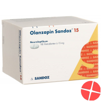 Olanzapine Sandoz Filmtabl 15 mg 98 pcs