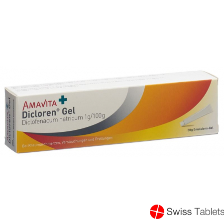 Amavita Dicloren Gel 50g buy online