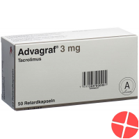 Advagraf Ret Kaps 3 mg 50 pcs Advagraf Ret Kaps 3 mg 50 pcs