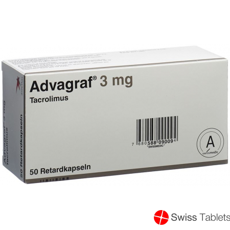 Advagraf Ret Kaps 3 mg 50 pcs