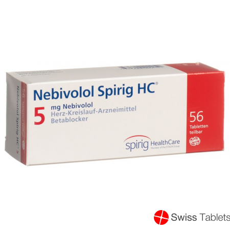 Nebivolol Spirig HC tbl 5 mg 56 pcs