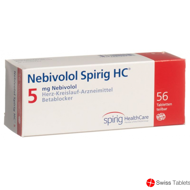 Nebivolol Spirig HC tbl 5 mg 56 pcs