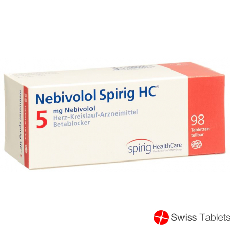 Nebivolol Spirig HC tbl 5 mg 98 pcs