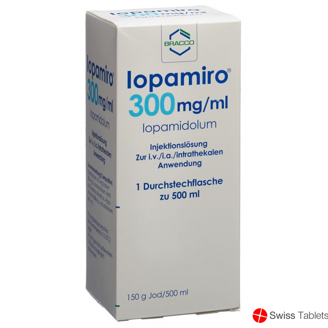 Iopamiro Injektionslösung 300mg/ml 500ml Flasche buy online