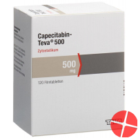Capecitabine Teva Filmtabl 500 mg 120 pcs