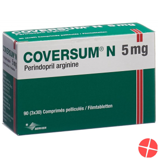 Coversum N Filmtabl 5 mg Fl 90 pcs