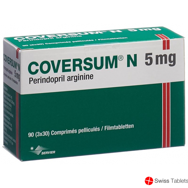 Coversum N Filmtabl 5 mg Fl 90 pcs