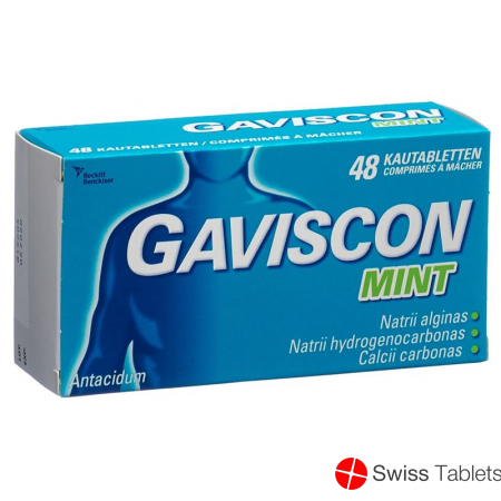 Gaviscon Mint Kautabl 48 pcs