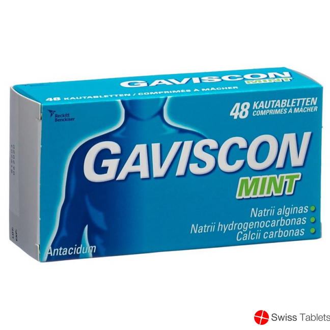 Gaviscon Mint Kautabl 48 pcs