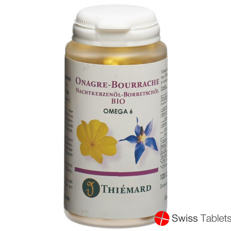 Evening Primrose borage oil Kaps 500 mg Omega 6 Bio 120 pcs