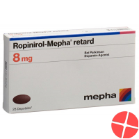 Ropinirole Mepha retard Depotabs 8 mg 28 pcs