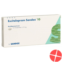 Escitalopram Sandoz Filmtabl 10 mg 14 pcs