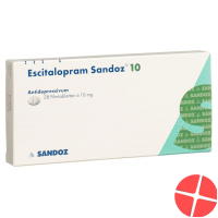 Escitalopram Sandoz Filmtabl 10 mg 28 pcs