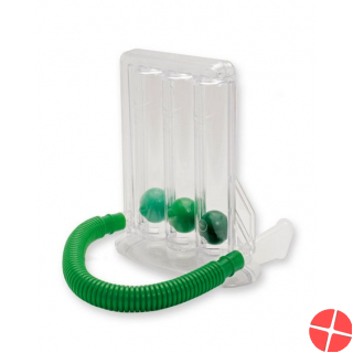 Ampri breathing trainer with 3-chamber system