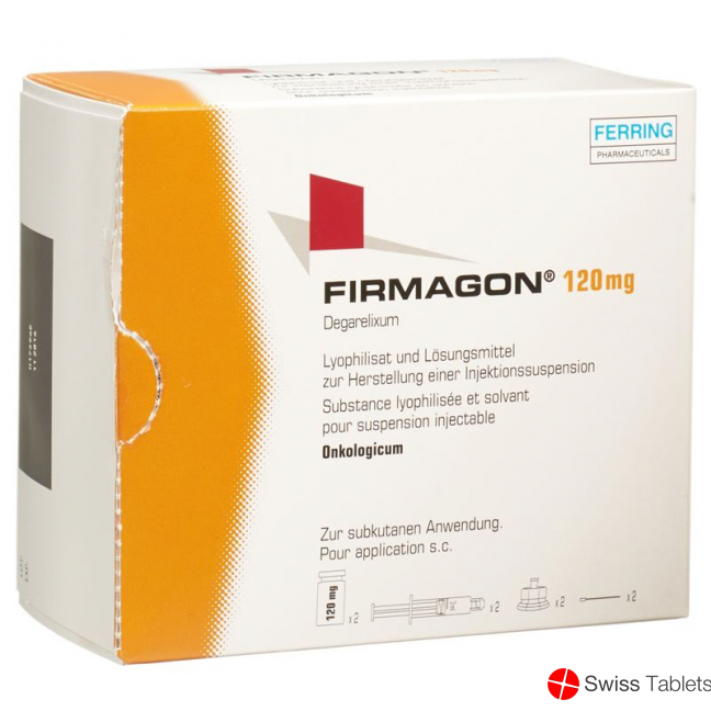 Firmagon Trockensub 120 mg with solvent in prefilled syringes Set 2 pcs