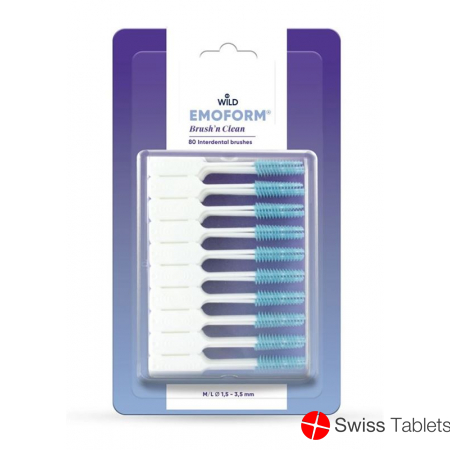 Emoform Brush'n Clean Familienpackung 80 Stück buy online
