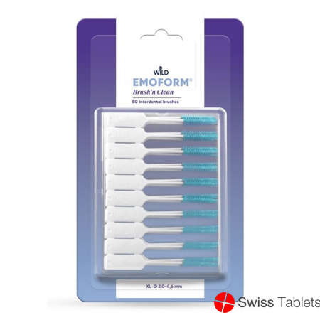 Emoform Brush'n Clean XL Familienpackung 80 Stück buy online